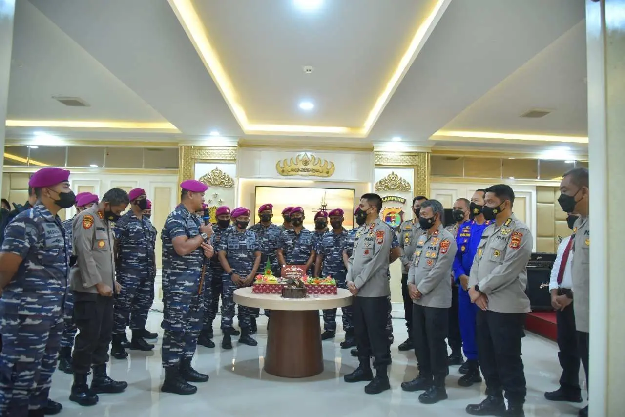 Prajurit Marinir Brigif 4 Mar/BS Piabung Satroni Polda Lampung, Ini Penyebabnya