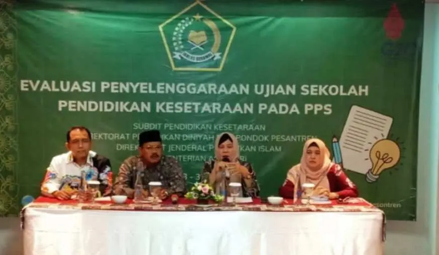 Kemenag Lakukan Evaluasi Ujian Kesetaraan Pondok Pesantren Salafiyah (PKKPS)