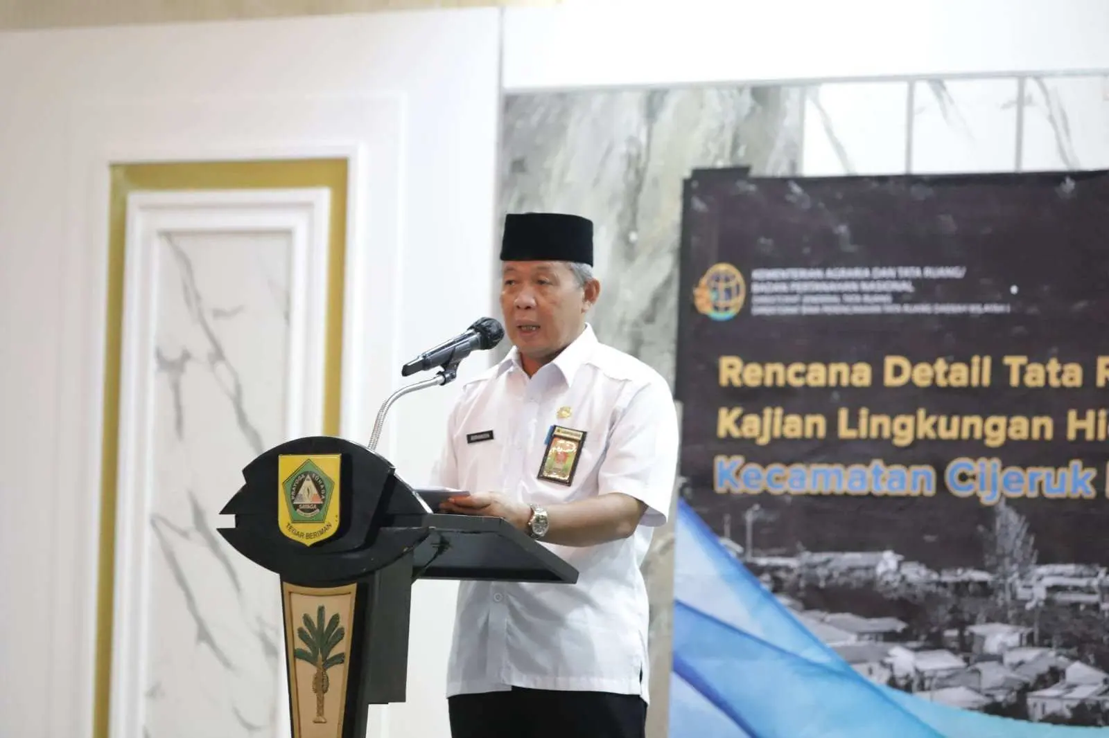 Konsistensi Penataan Wilayah Pemkab Bogor Susun RDTR dan KLHS WP Cijeruk