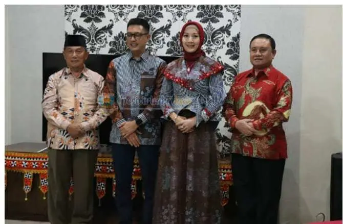 Wabup Pesisir Barat Hadiri Pisah Sambut Kapolres Lampung Barat di Kubu Perahu