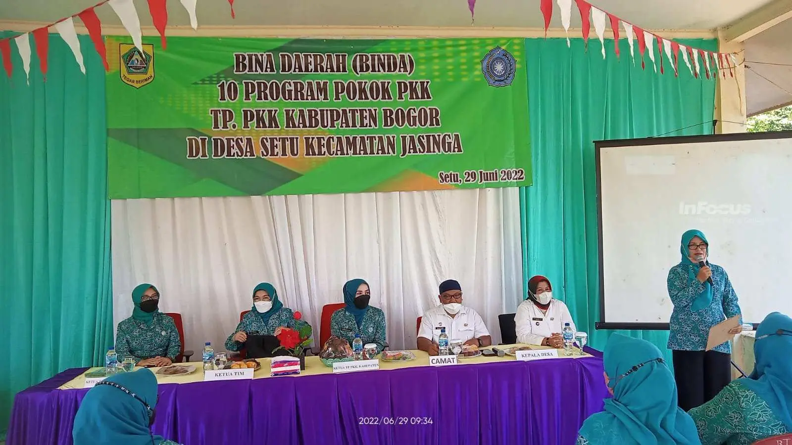 Ketua TP-PKK Kabupaten Bogor Lakukan Kunker Ke Kecamatan Jasinga