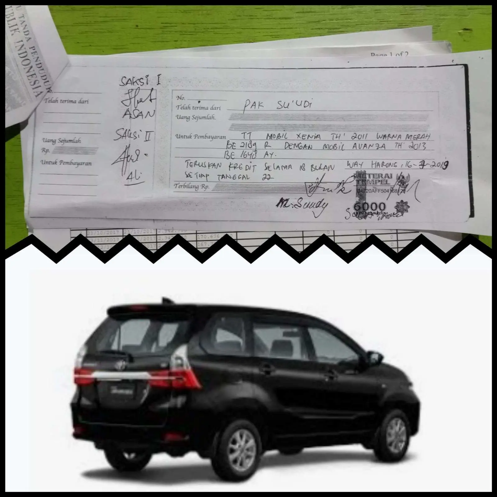 Tertipu Over Kredit Mobil, Suudy Warga Desa Way Harong Bakal Polisikan Pelaku 