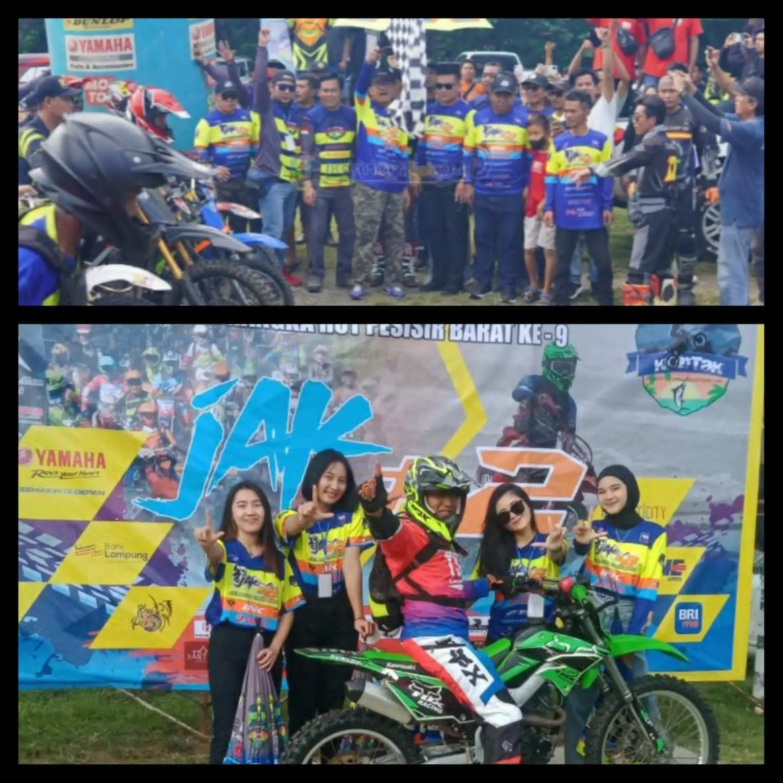 Event Trail Adventure Jelajah Alam Krui ke-2 di Pesibar Diikuti Ofraider Dari Berbagai Wilayah 