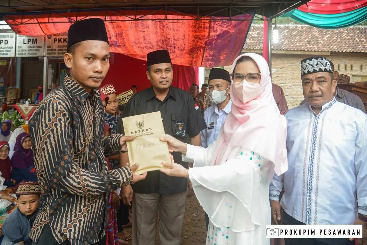 Ketua HMT Pesawaran Nanda Indira Dendi Apresias Pengurus Pengajian An-Nur, Ini Sebabnya