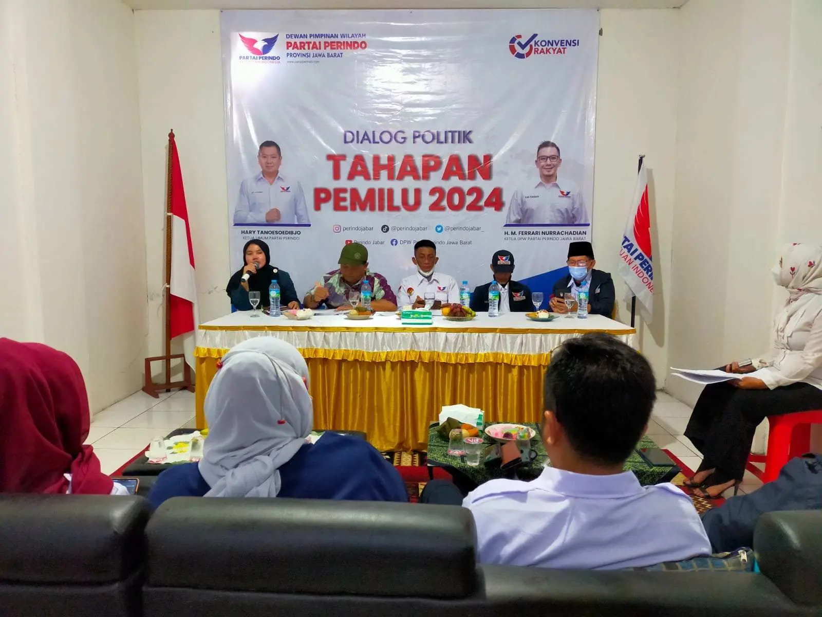DPD Partai Perindo Kabupaten Bogor Gelar Dialog Politik Tahapan Pemilu 2024