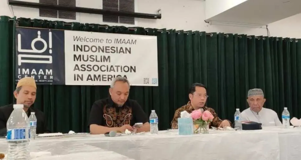 Dirjen Bimas Islam Kamaruddin Amin Kunjungi Masjid The IMAAM Center di Maryland