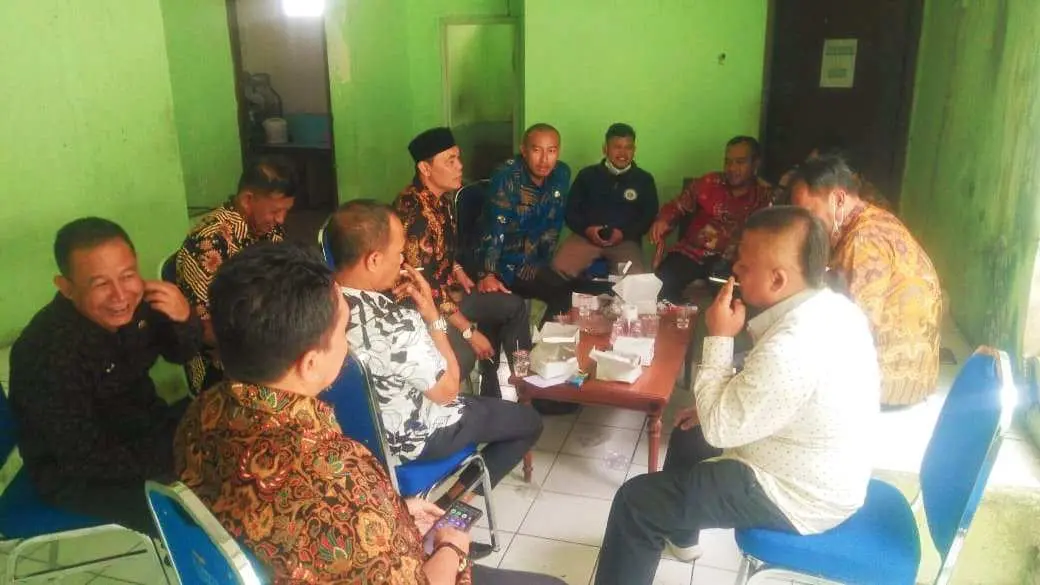 Jalin Sinergitas Antar Kades Paguyuban Kades Kecamatan Caringin Gelar Pertemuan Rutin