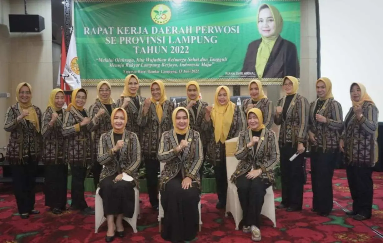 Rapat Kerja Daerah Perwosi Provinsi Lampung Tahun 2022