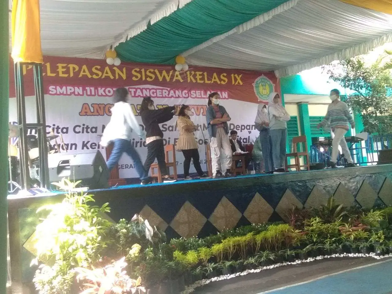 SMPN 11 Kota Tangsel Adakan Pelepasan Siswa -Siswi Kelas 9 Angkatan ke 26