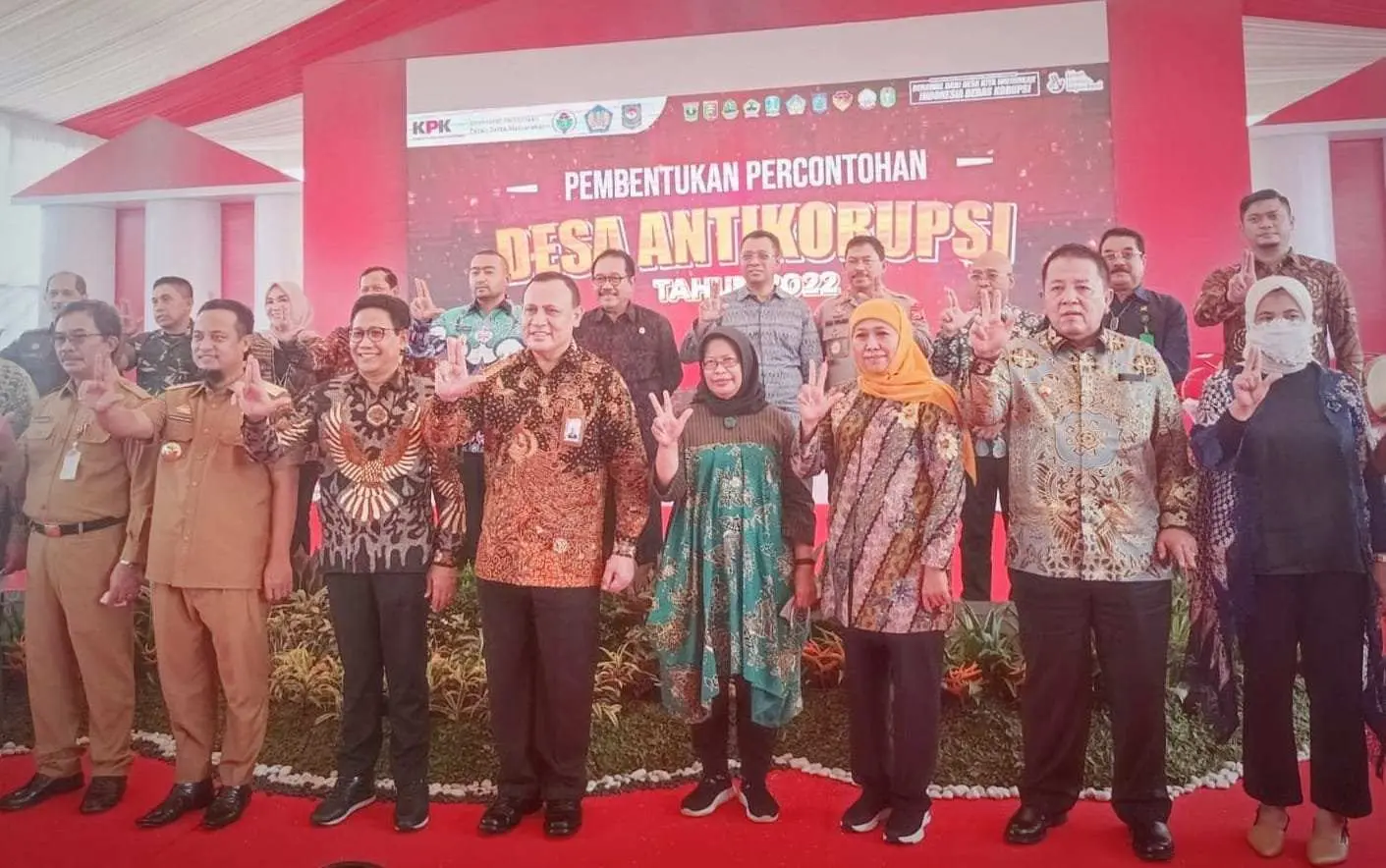 Keren!! Desa Hanura di Lampung Ditetapkan KPK Sebagai Calon Desa Anti Korupsi