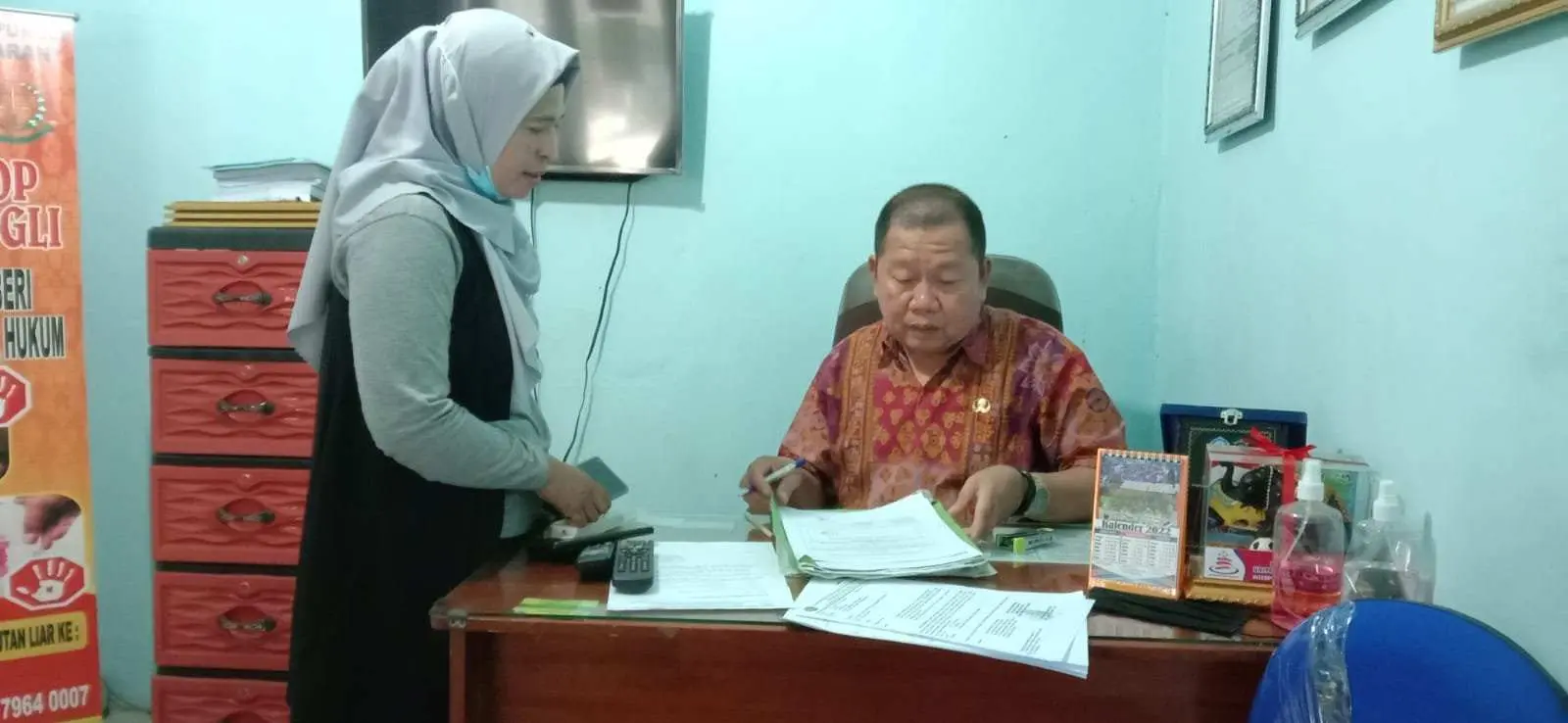 Terkait Sengketa Lahan Warga Vs PTPN VII Way Berulu, Kades Taman Sari Minta BPN Jangan Berpihak