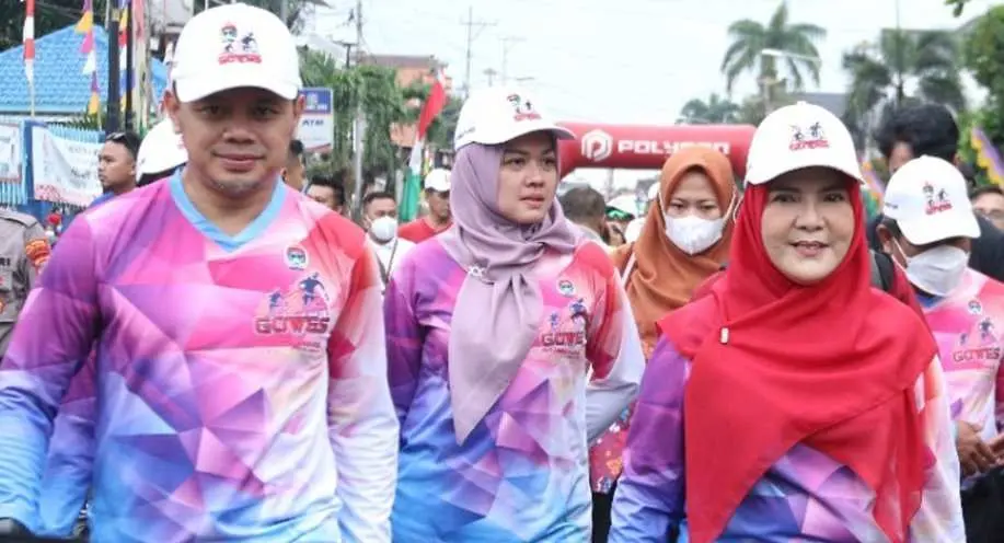 HUT APEKSI Ke-22, Walikota Bandar Lampung Perkenalkan Makanan dan Kain Tapis Khas Lampung