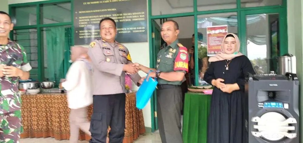 Acara Pelepasan Jabatan Danramil 0621-24 Kecamatan Jasinga