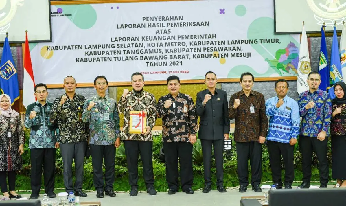 Pemkab Pesawaran Kembali Mendapatkan Opini WTP