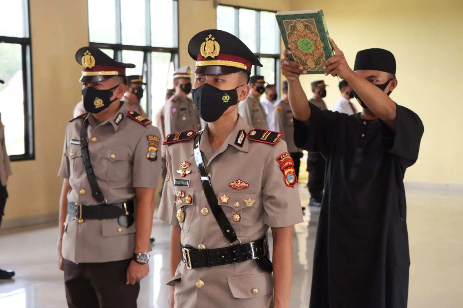 Sertijab Kasat Narkoba Polres Pesawaran, Ini Pesan Pratomo Widodo