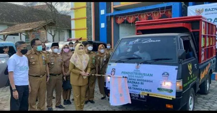 Distribusikan 1000 Faket Zakat Infak Dan Shadaqah, Ini Kata Bupati Tanggamus