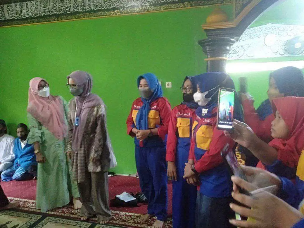 Srikandi Dermawan Lakukan Giat Rutin, Ibu-ibu Teriakan Ini