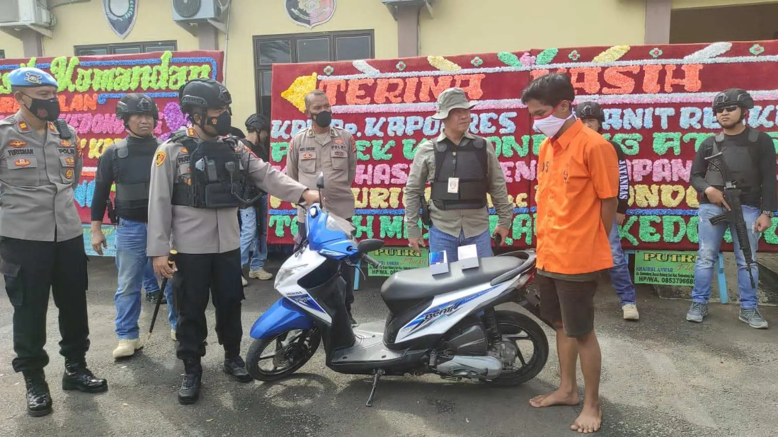 Ungkap Kasus Curat, Satreskrim Polres Pesawaran Amankan Satu Orang Pelaku