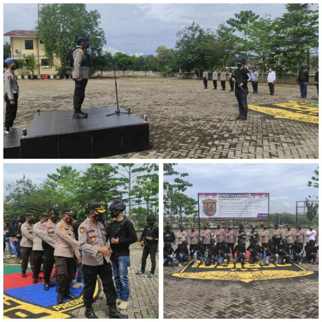 Polres Pesawaran Bentuk Tim Khusus Anti Begal, Ini Tugas Pokoknya