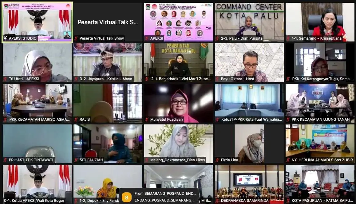 Thalkshow APEKSI Jadi Tradisi Baru Para Istri Walikota Berbagi Suka Duka