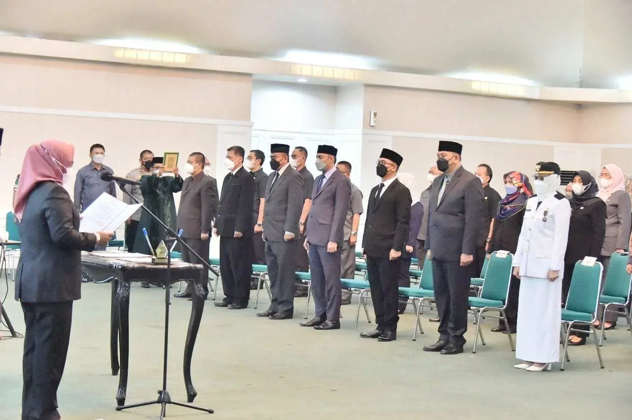 Lantik dan Kukuhkan Pejabat Eselon II,III dan IV, Ini Amanat Bupati Bogor