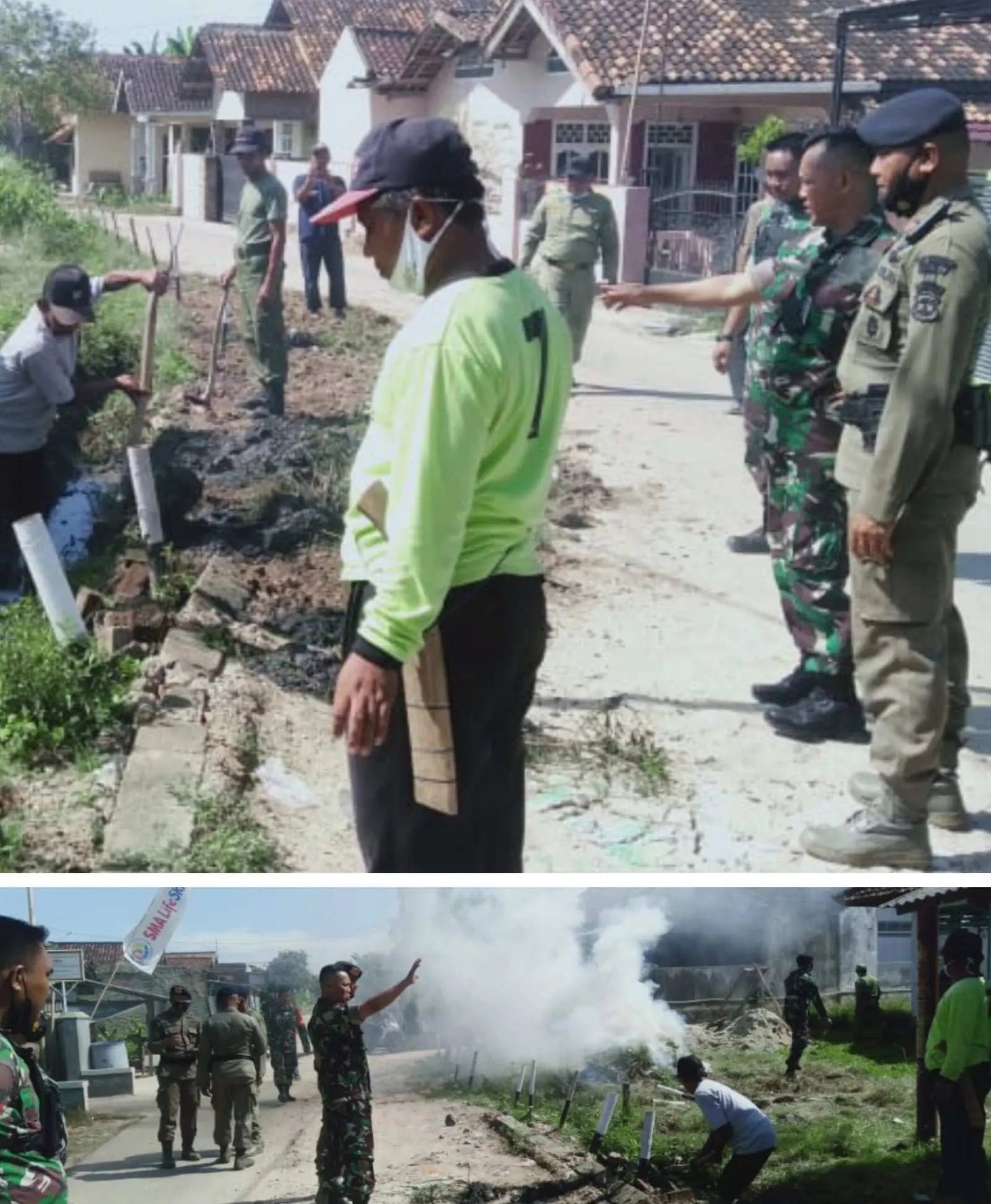 Danramil 421-06/Natar Apresiasi Kekompakan Warga Bentuk Kampung Pancasila