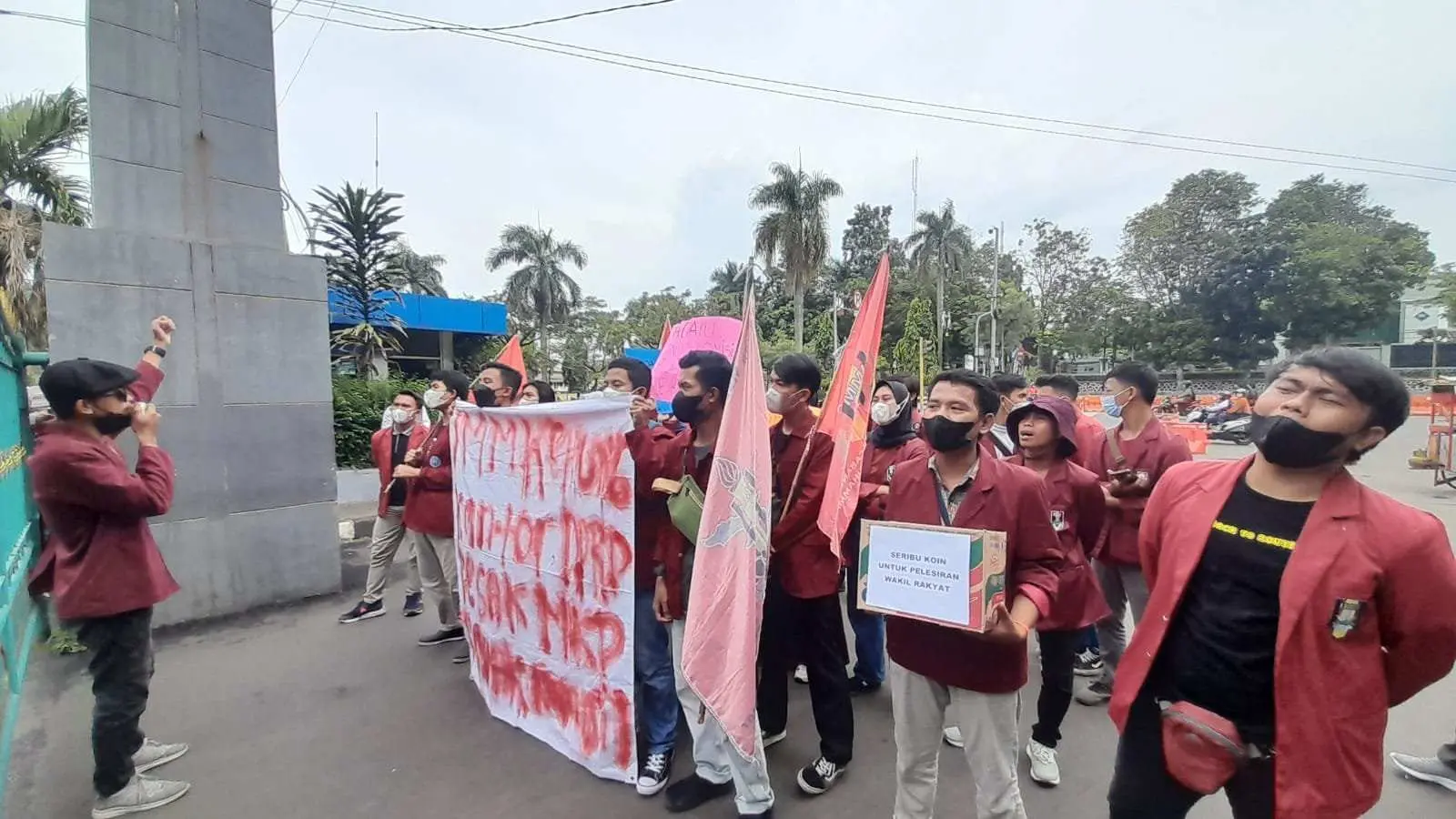 Gelar Demo di DPRD Kabupaten Bogor, IMM Tuntut Implementasi Hasil Pelesiran Komisi 1 ke Bali