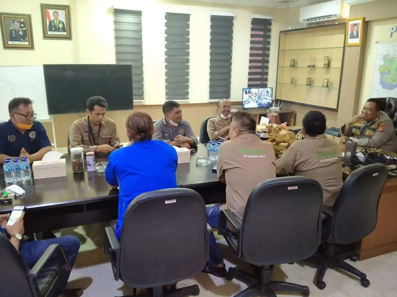 Ketua PWI Apresiasi Kapolres Bogor Atas Dukungannya Terhadap Program UKW PWI Kabupaten Bogor