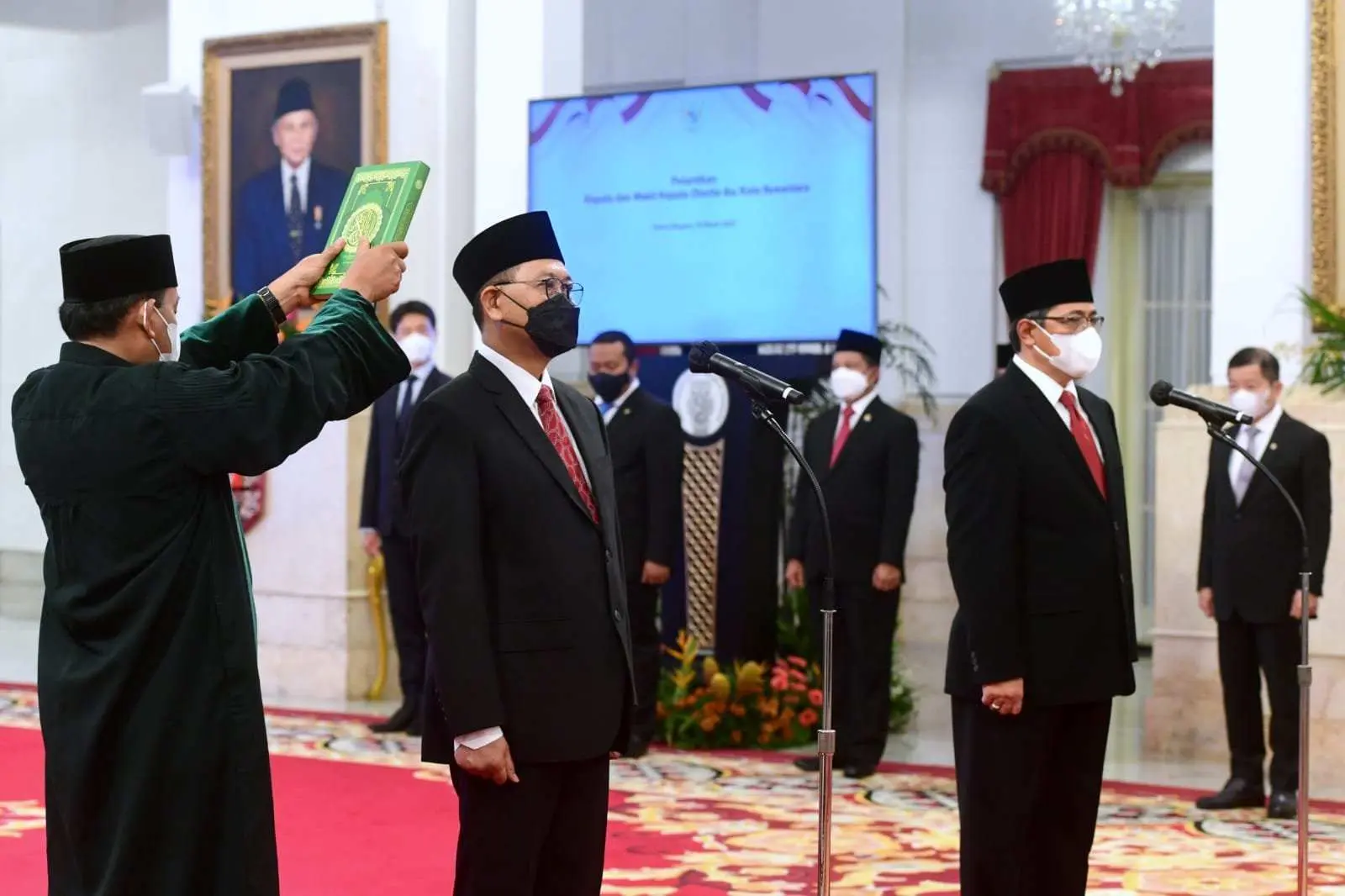 Kepala dan Wakil Kepala Otorita IKN Resmi Dilantik