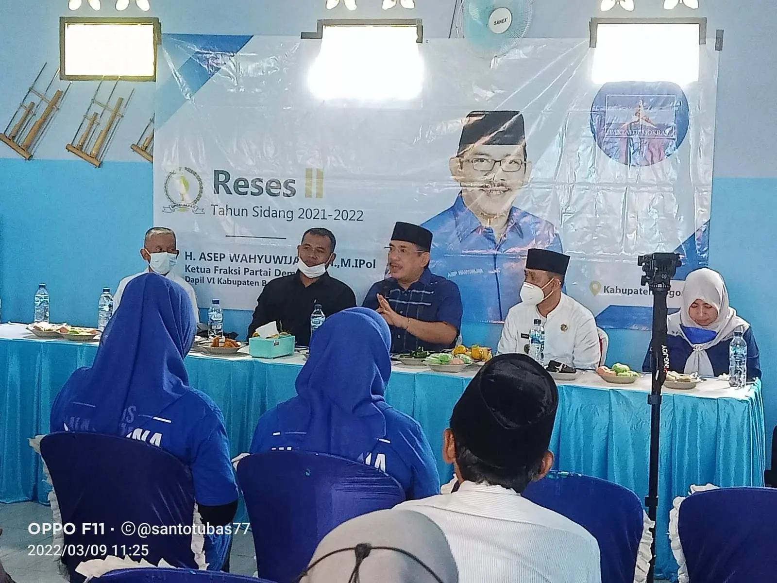 Reses di Rancabungur, Anggota DPRD Provinsi Jabar Asep Wahyu Resmikan PAUD Mawar