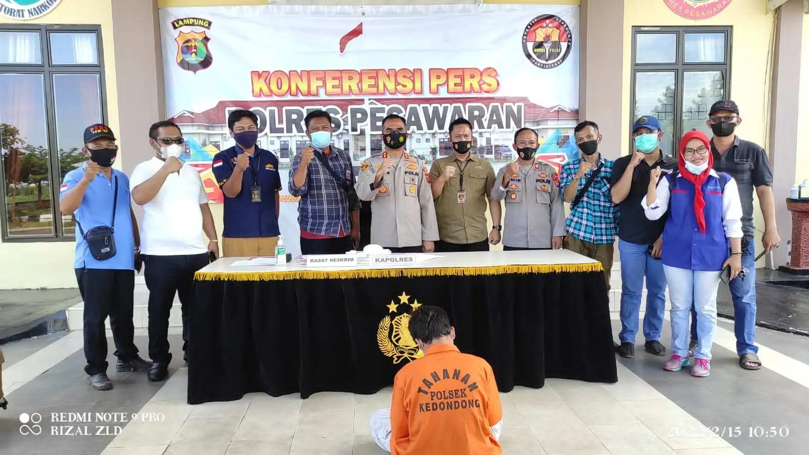 Polres Pesawaran Ungkap Kasus Pencurian Mobil, Satu Tersangka Diamankan