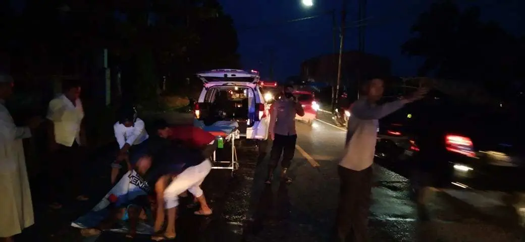 Tabrak Lari, Warga Sukaraja Tewas ditempat