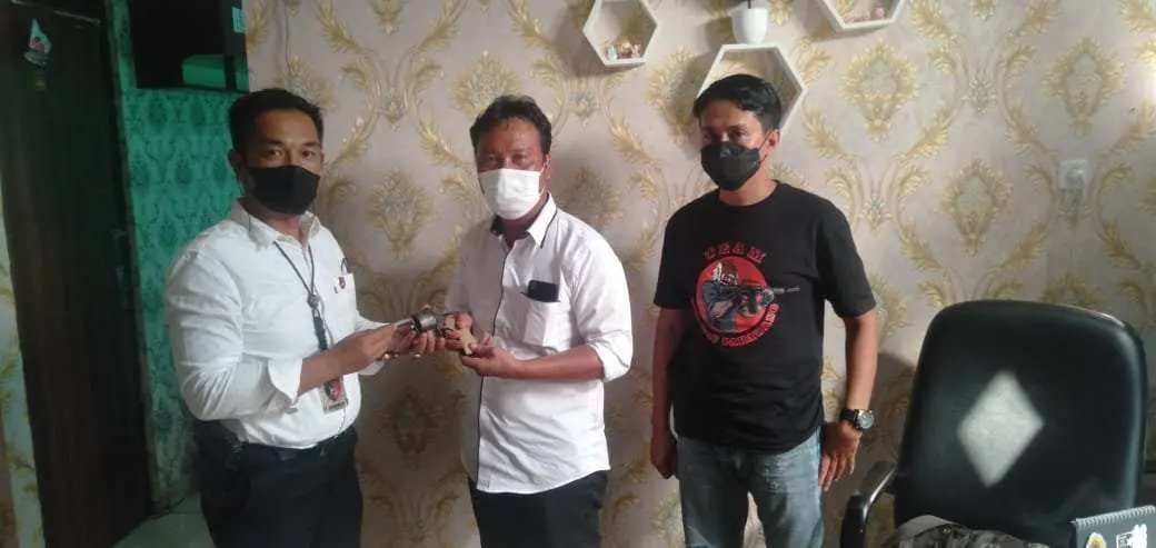 Senpi Rakitan ditemukan Ahmad Yani: Langsung Diserahkan ke Polisi 