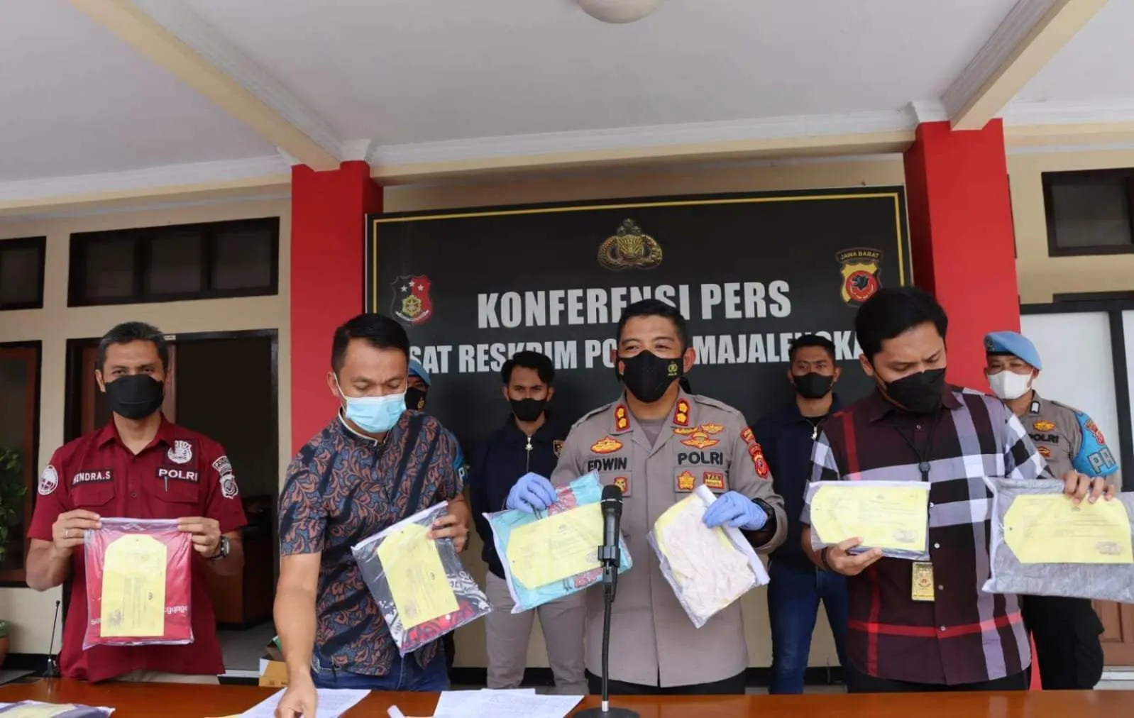 Sat Reskrim Polres Majalengka Ungkap Kasus Pengedar Upal