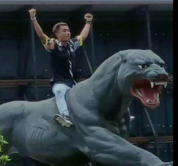 Kapolda Jabar Murka, Patung Macan Lodaya Diduduki saat Aksi Demo LSM GMBI