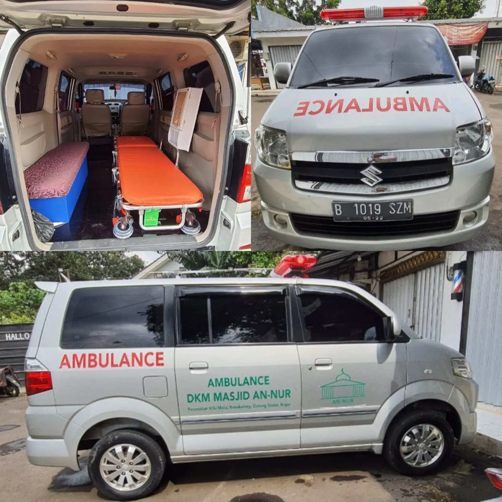 Bantuan Mobil Ambulance Untuk Warga Perumahan Villa Melia