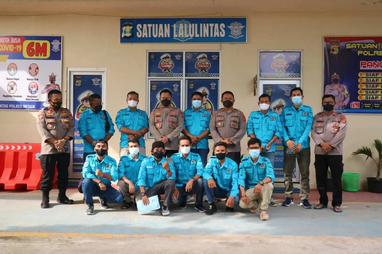 Siap Bersinergi, Polres Mesuji Gandeng PWI Sosialisasi dan Edukasi Masyarakat