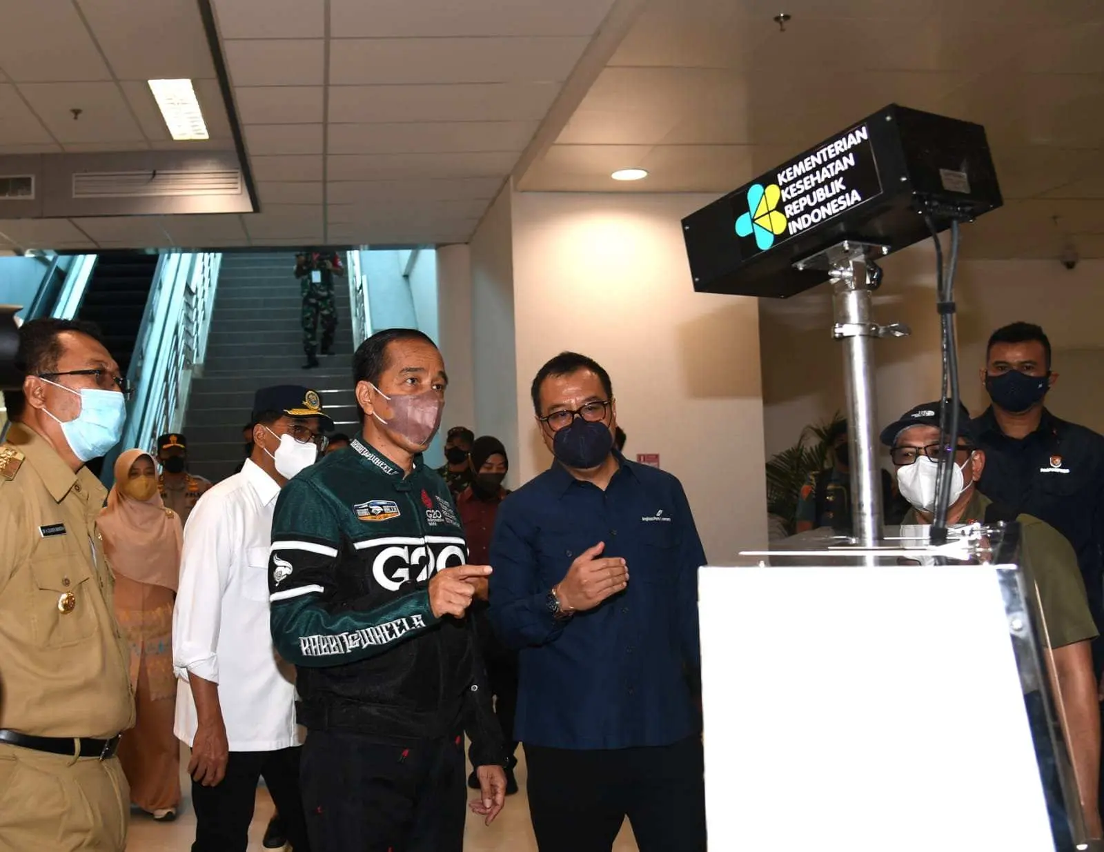 Jelang MotoGP 2022, Presiden Jokowi Cek Kesiapan Bandara Lombok Tengah