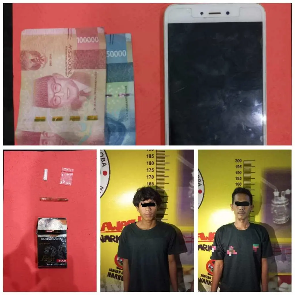 Dua Pemuda Kecamatan Way Lima Diamankan Polisi