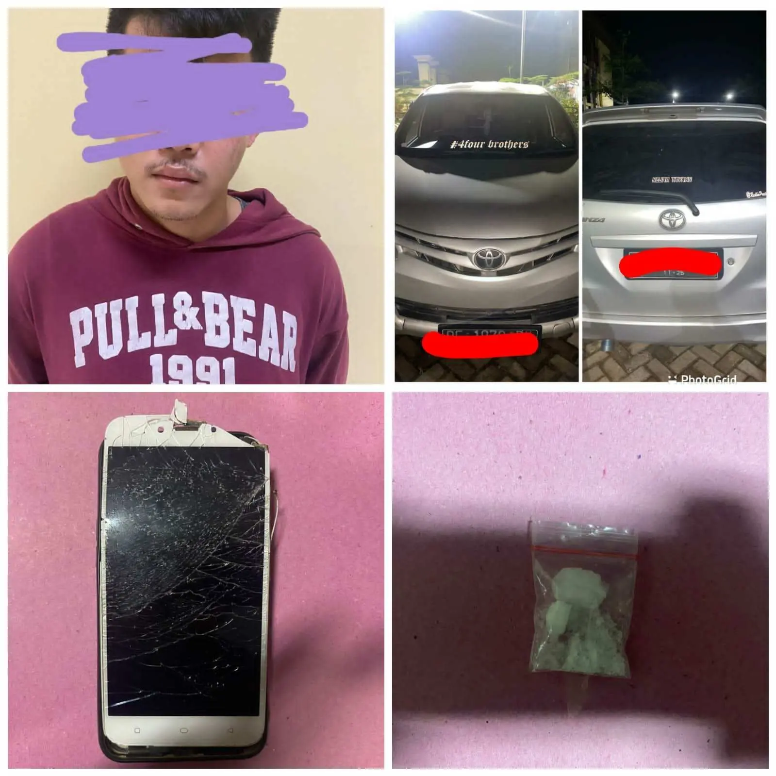 Ditresnarkoba Polda Lampung Tangkap Bandar Narkoba Jenis Sabu