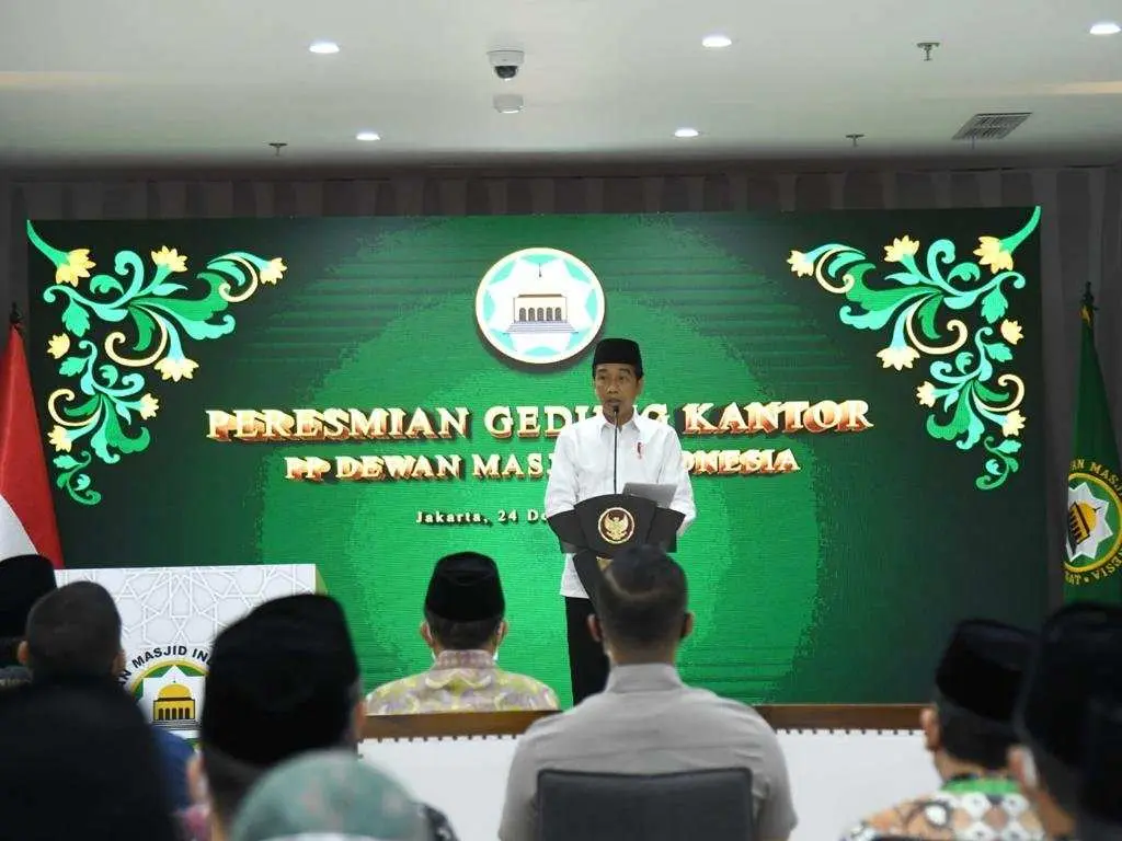 Presiden Jokowi Resmikan Gedung Kantor Pimpinan Pusat DMI