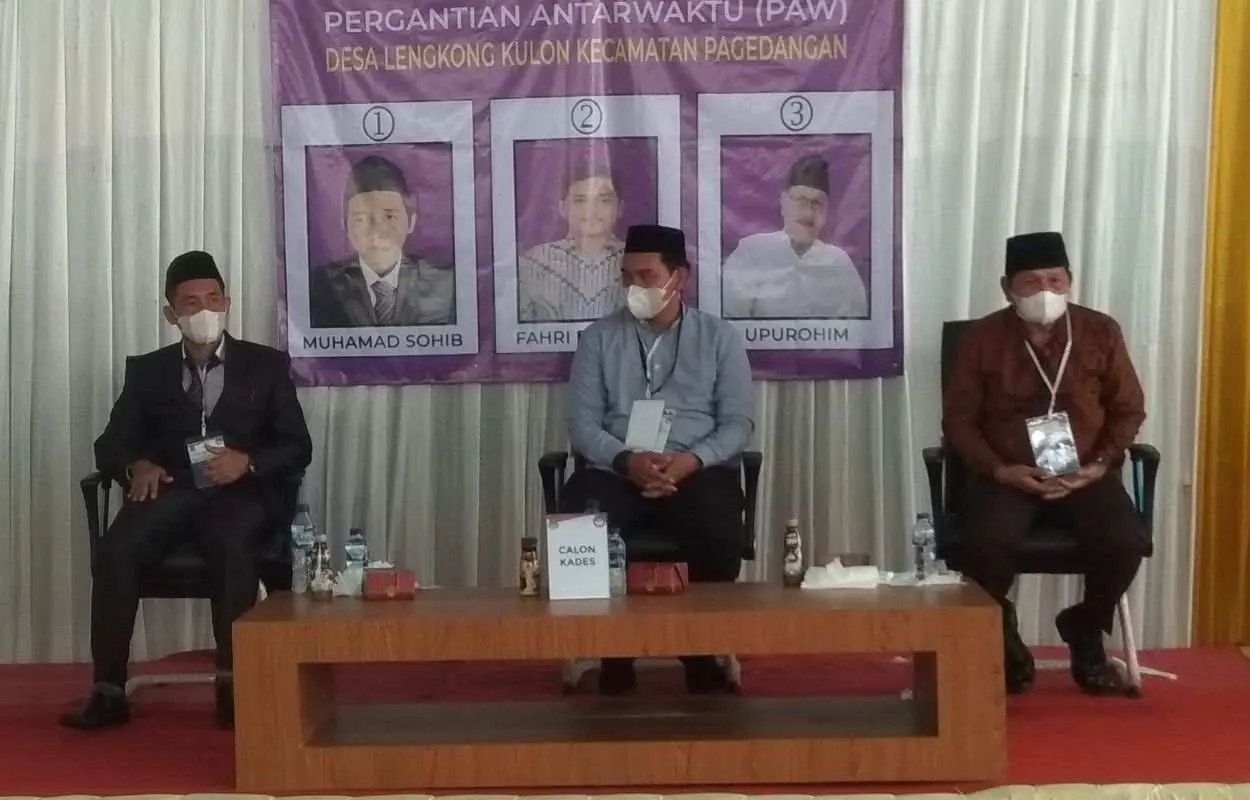 Pemdes Lengkong Kulon Gelar Pilkades (PAW) Periode 2021-2025.