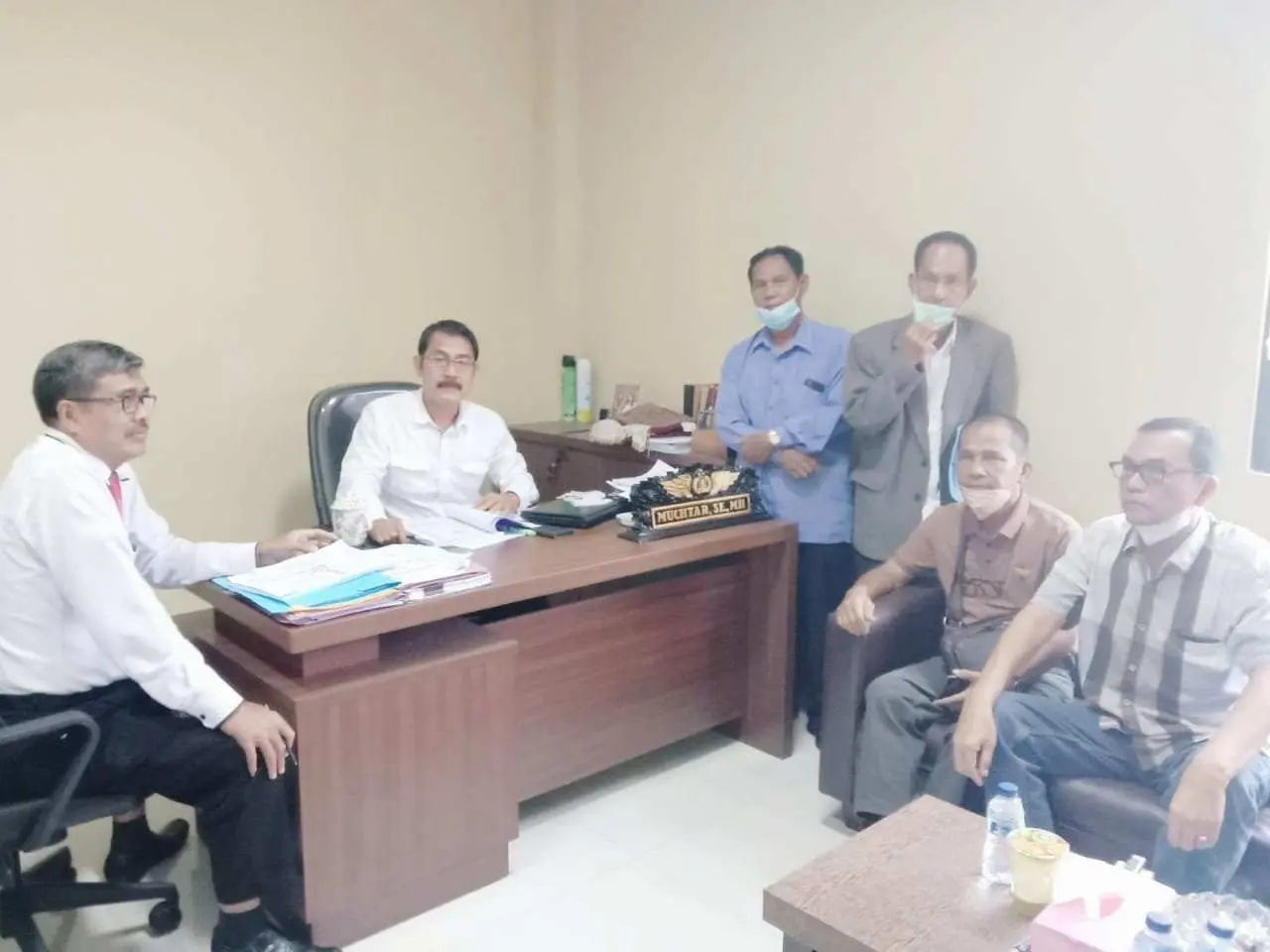 Tindaklanjuti Laporan Mafia Tanah, Masyarakat 5 Keturunan Bandardewa Kunjungi Polda Lampung