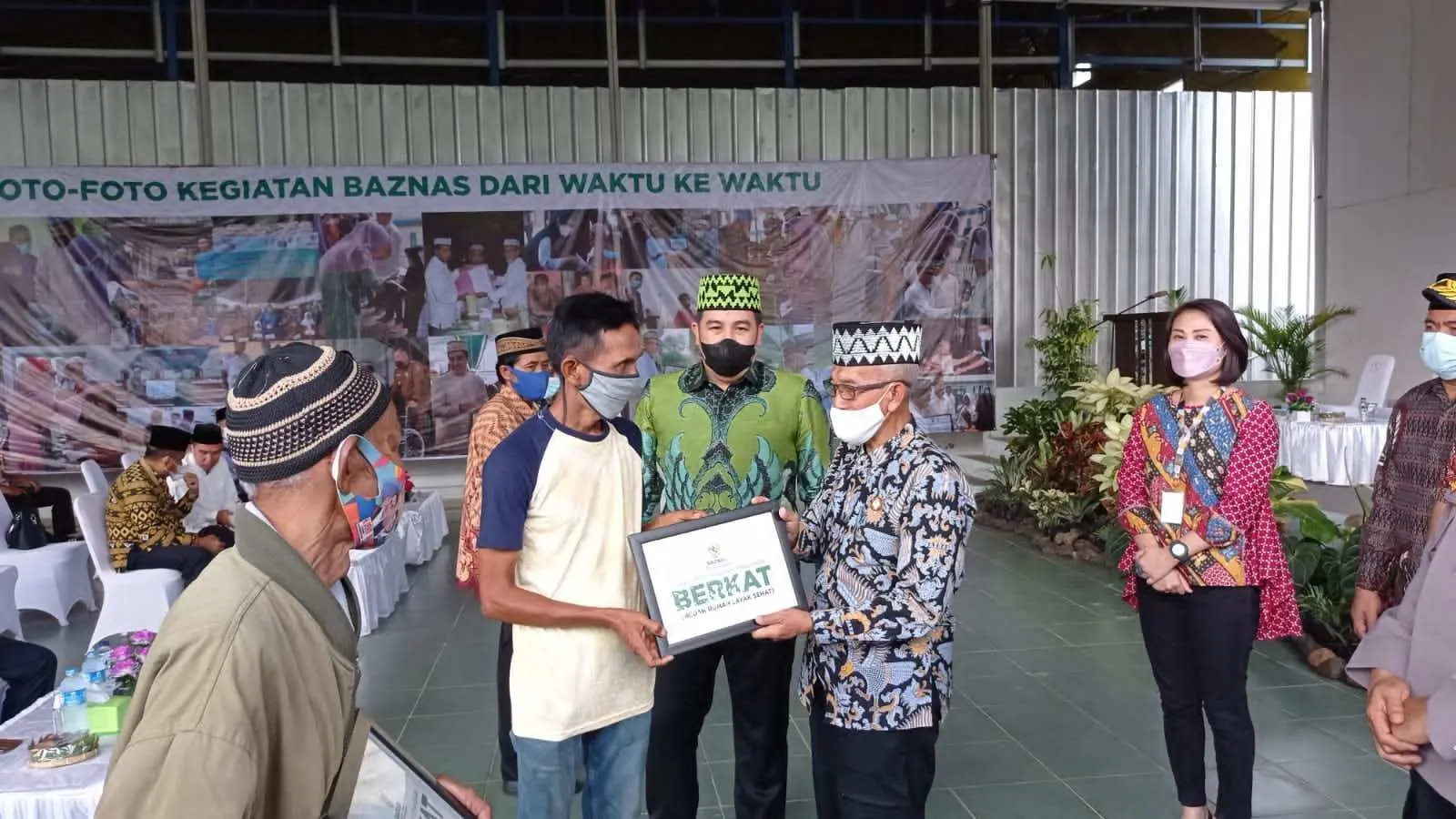 BAZNAS Pesawaran Laksanakan Program Kemanusiaan Tahap Dua