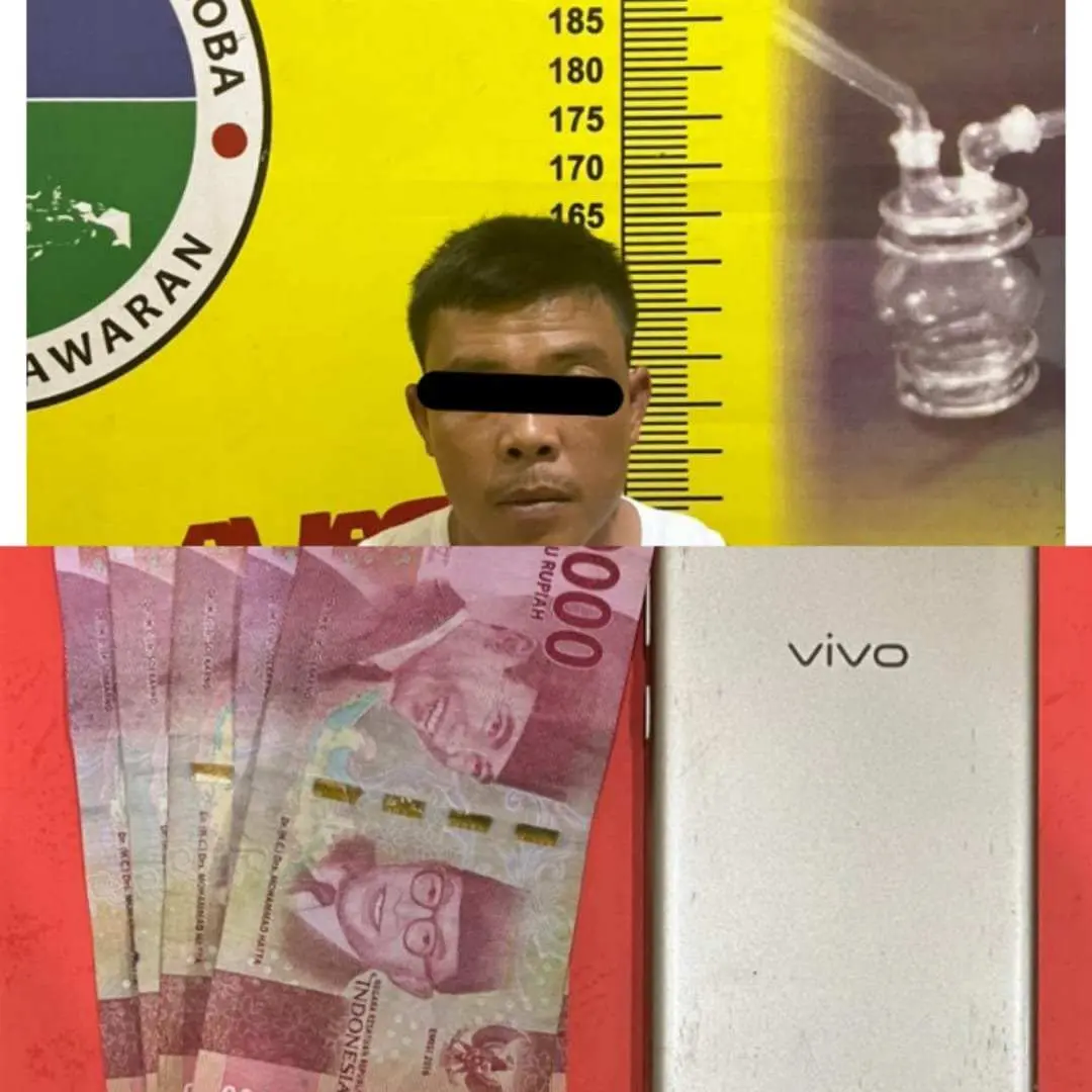 Warga Desa Repong Jaya Ditangkap Polisi Dirumahnya, Ini Penyebabnya.