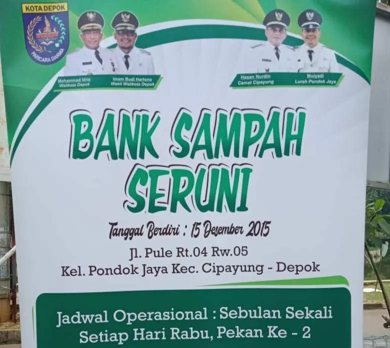 Kelurahan Pondok Jaya Sosialisasikan PHBS ” Sampah Jadi Emas”