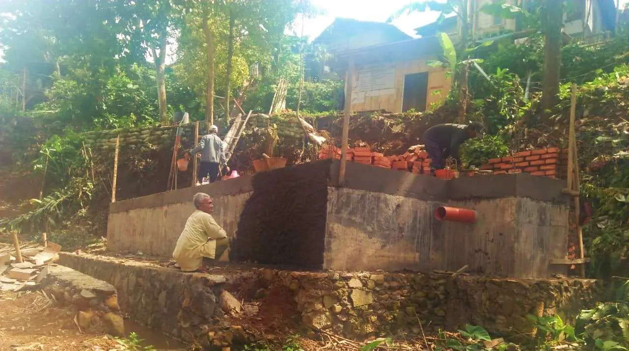 Pemdes Sukakarya Megamendung Bangun IPAL Skala Pemukiman Tematik