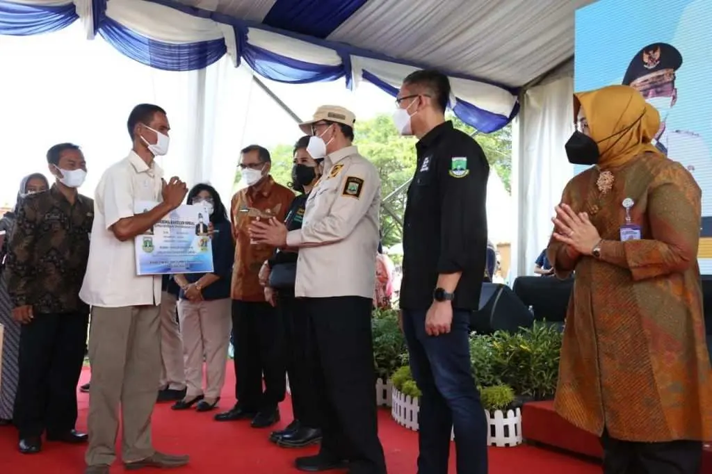Peringatan HKN ke 57 di Kecamatan Legok dihadiri Gubenur dan Wakil Gubenur Banten