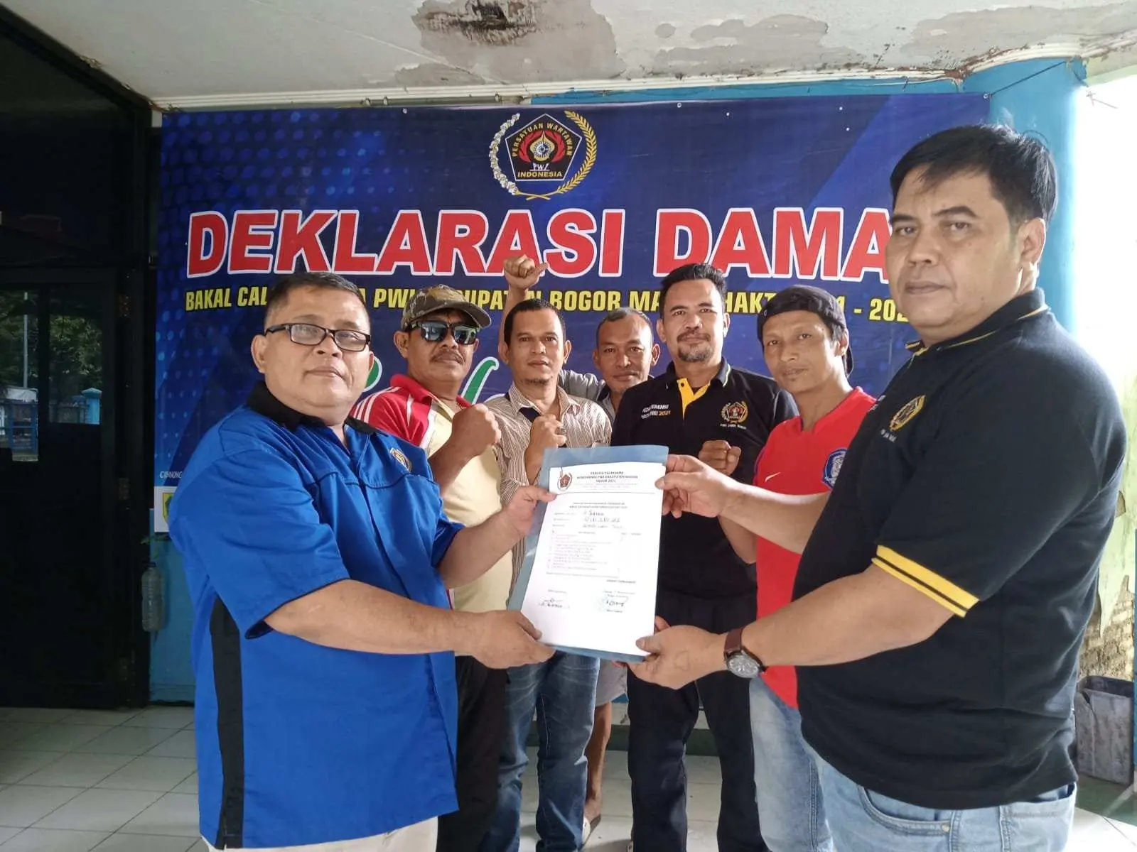 Kembalikan Formulir Pendaftaran, Calon Ketua PWI Petahana Subagiyo Siap Berkompetisi