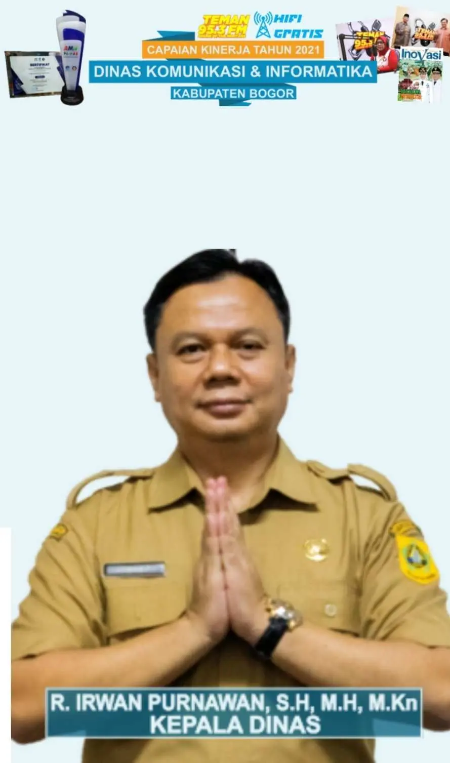 Publikasi Kinerja Dinas Komunikasi dan Informatika Kabupaten Bogor